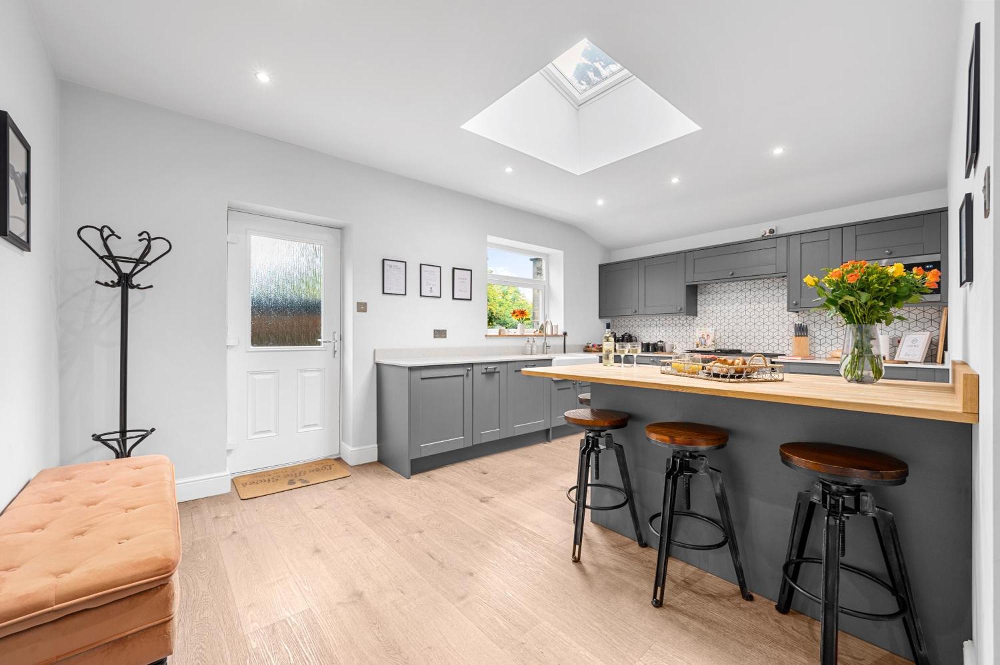 Relax At Little Hawkcliffe Villa Steeton Bagian luar foto